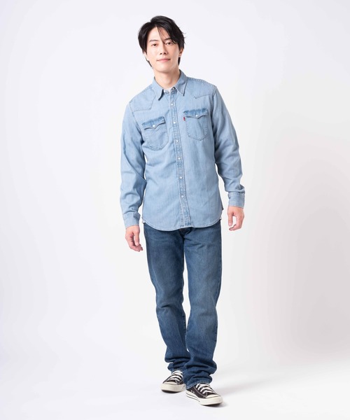 Levi's　ウエスタンシャツ　3枚セット Levi's（リーバイス） シャツ クラシック ウエスタンシャツ メンズ