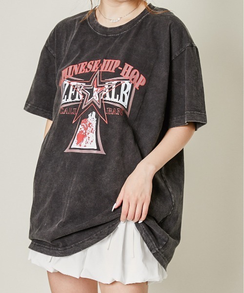 tシャツ 半袖 「ピグメント加工×ルーズ感」ヴィンテージ風Tシャツ
