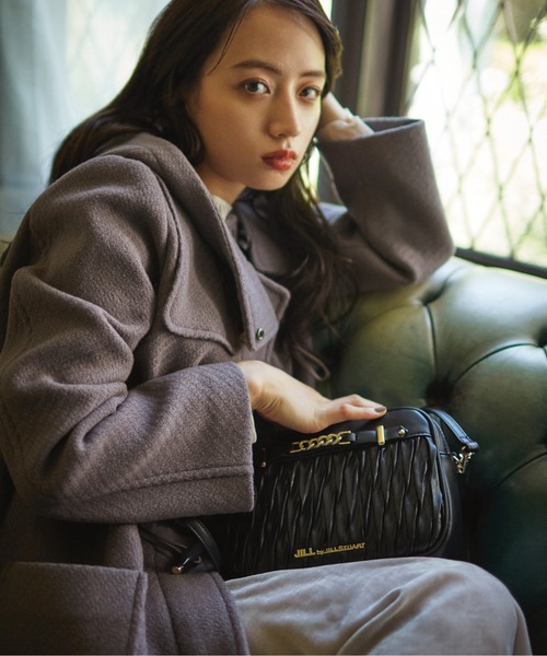 JILL by JILL STUART ブラックショルダーバッグ 【がき】 JILL by JILL STUART（ジルバイジルスチュアート） ショルダーバッグ