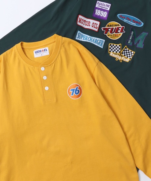 tシャツ 76Lubricants/ナナロクルブリカンツ オーバーサイズ ワッペン
