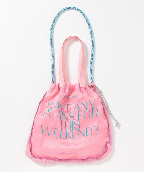 niko and…（ニコアンド） 2WAYバッグ 0 ピンク レディース : ZOZOTOWN