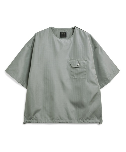 「TAION」 半袖シャツ X-SMALL ブラック メンズ_画像2