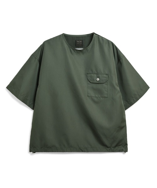 「TAION」 半袖シャツ X-SMALL ブラック メンズ_画像4