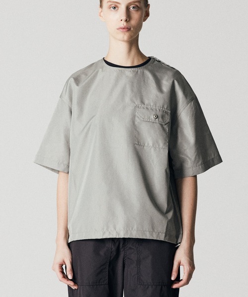 「TAION」 半袖シャツ X-SMALL ブラック メンズ_画像5