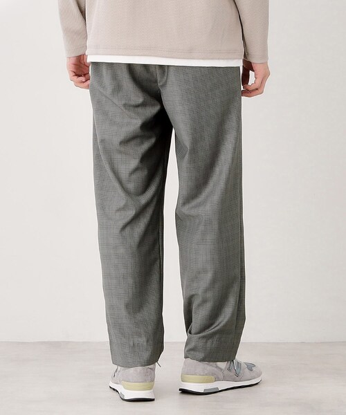 THE SHOP TK パンツ セミワイドイージーパンツ「洗濯機OK」 メンズ