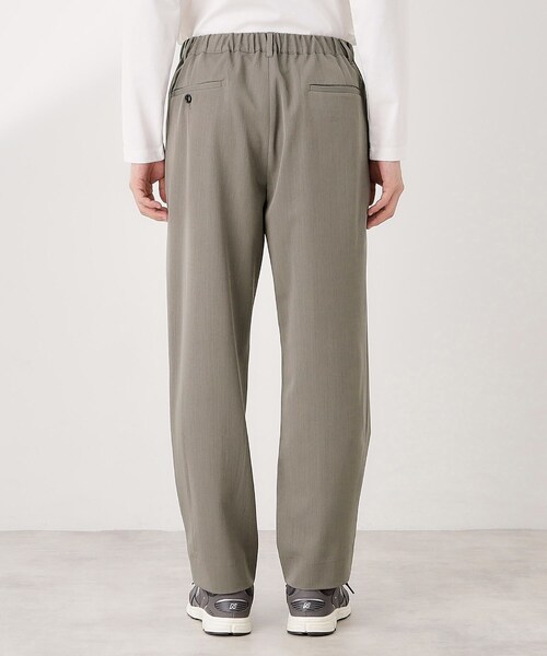 THE SHOP TK パンツ セミワイドイージーパンツ「洗濯機OK」 メンズ