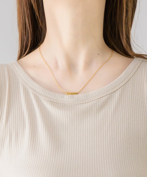 「muku」 ノースリーブワンピース FREE ブラック レディース_画像6