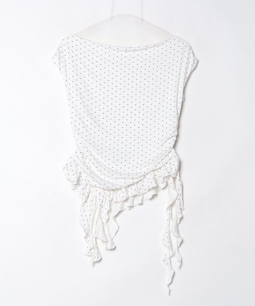 「RAY CASSIN」 半袖カットソー FREE ホワイト系その他3 レディース_画像2