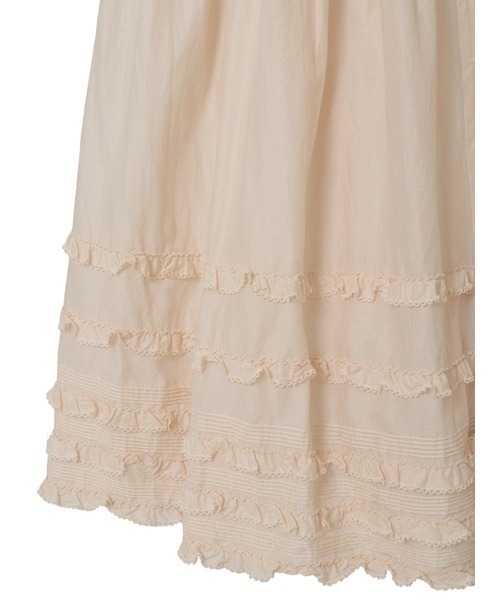 PINK HOUSE（ピンクハウス） スカート ローンティアードスカート