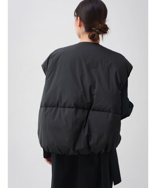 YORT ダウンベスト ベスト ダブルジップダウンベスト レディース