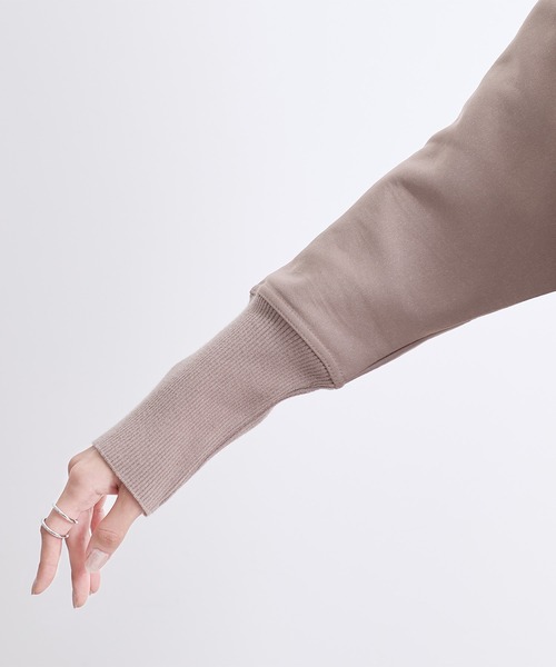 45R ドルマンスウェット　今週で終了ʔ༄ 45R（フォーティファイブアール）| フロート縮絨のドルマン Sweater