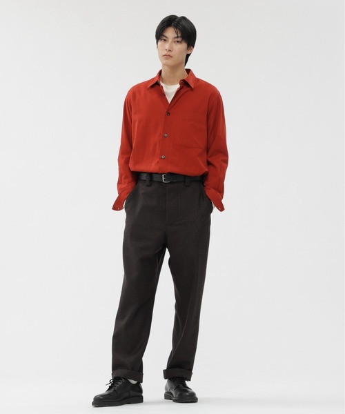 MARGARET HOWELL（マーガレットハウエル） シャツ COTTON CASHMERE