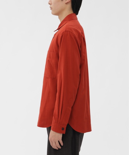 MARGARET HOWELL（マーガレットハウエル） シャツ COTTON CASHMERE