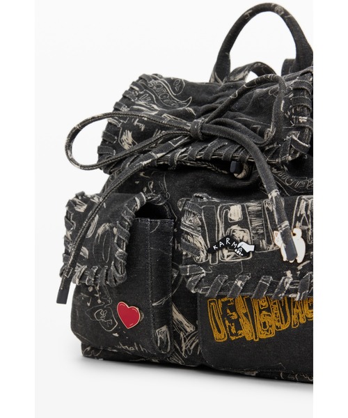 Desigual（デシグアル） デイバック リュック グラフィティプリント