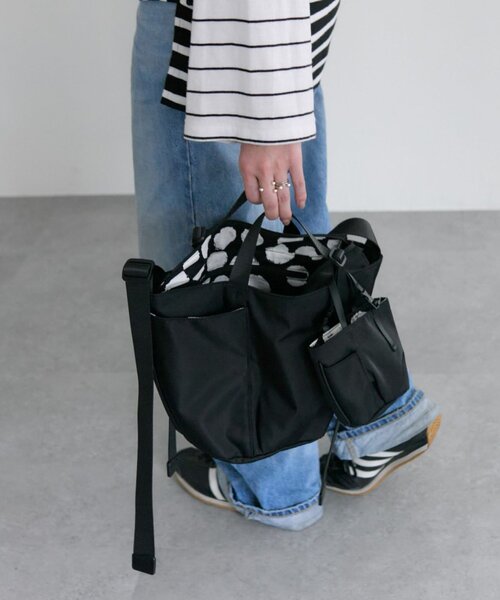 ear PAPILLONNER（イア パピヨネ） トートバッグ FREE ブラック