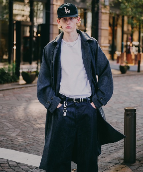 Regen Glanz ステンカラーコート コート wool balmacaan long coat