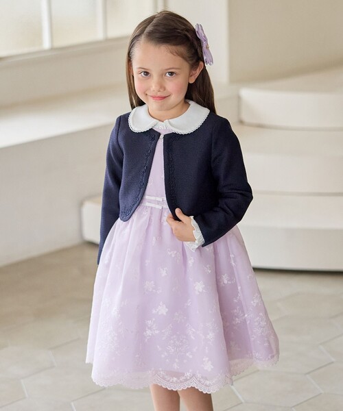 ANY（エニィ） ワンピース 総刺繍 花柄ワンピース キッズ 子供服