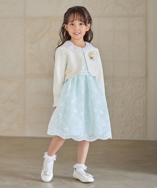 ANY（エニィ） ワンピース 総刺繍 花柄ワンピース キッズ 子供服