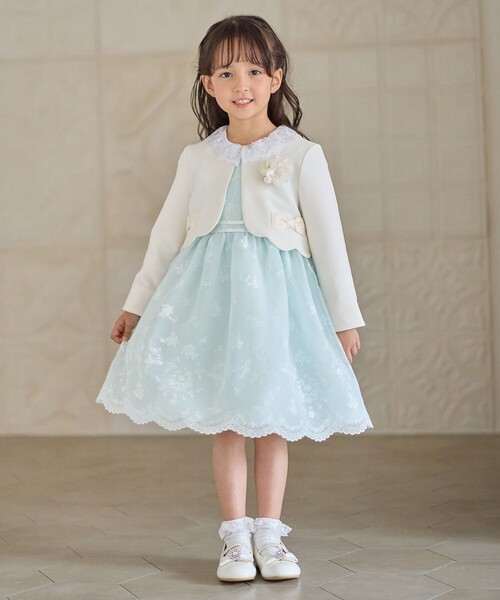 ANY（エニィ） ワンピース 総刺繍 花柄ワンピース キッズ 子供服