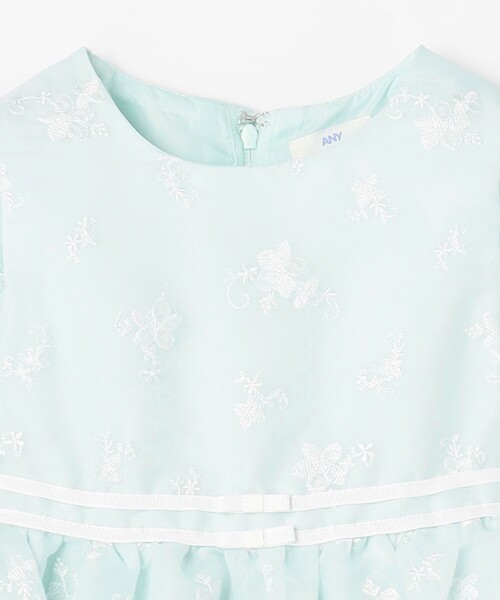 ワンピース 総刺繍 花柄ワンピース キッズ 子供服 女の子の画像