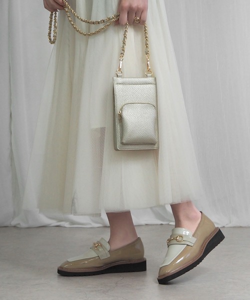 「minia」 シューズ M シルバー系その他 レディース_画像4