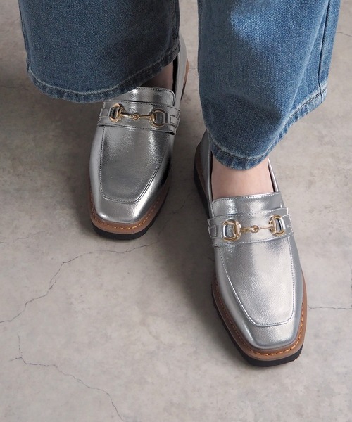 「minia」 シューズ M シルバー系その他 レディース_画像8