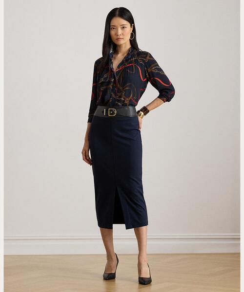 LAUREN RALPH LAUREN（ローレン ラルフローレン） スカート バックル