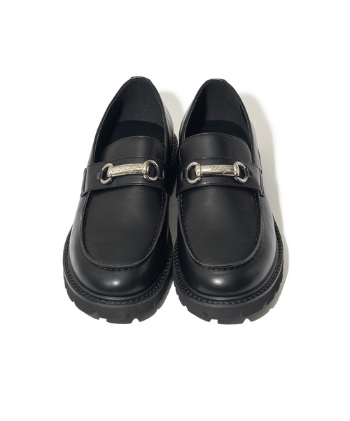 「Subciety」 ローファー X-LARGE ブラック メンズ_画像4