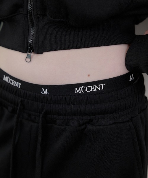 MUCENT新作✨️フルジップ 黒 パーカー ムセント早い者勝ち！ MUCENT（ムセント） パーカー MUCENTブランド直輸入正規品/MUCENT