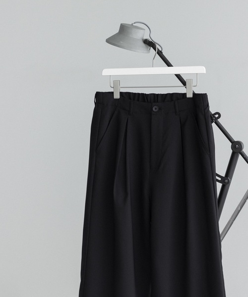 「remer」 スラックス MEDIUM ネイビー メンズ_画像5