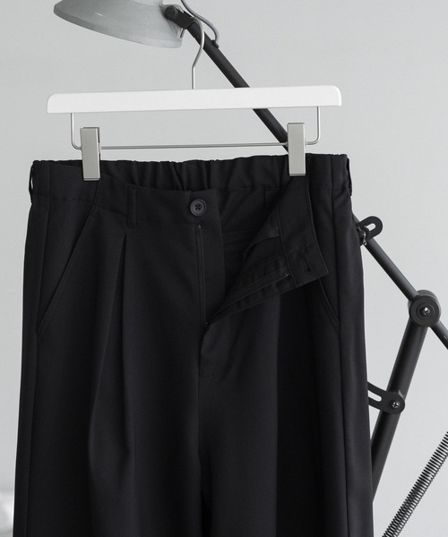 「remer」 スラックス MEDIUM ネイビー メンズ_画像6