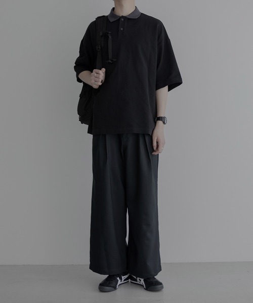 「remer」 スラックス MEDIUM ネイビー メンズ_画像7