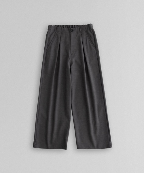 「remer」 スラックス MEDIUM ネイビー メンズ_画像9