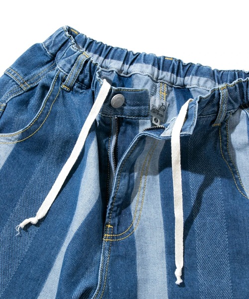 「go slow caravan」 デニムパンツ MEDIUM ライトインディゴブルー メンズ_画像4