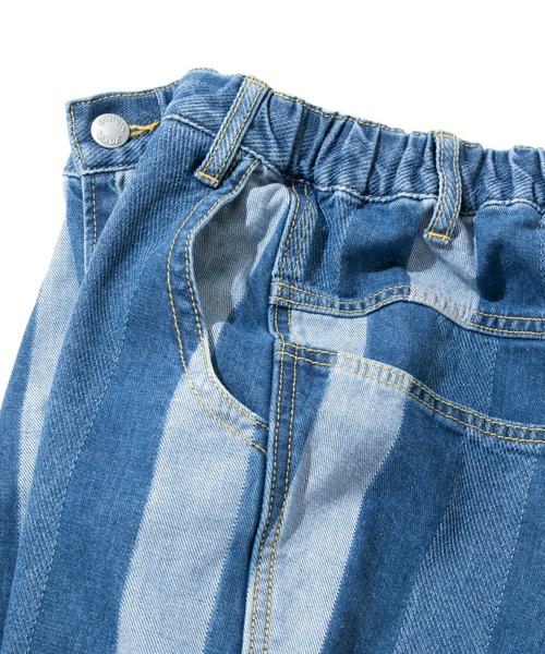 「go slow caravan」 デニムパンツ MEDIUM ライトインディゴブルー メンズ_画像6