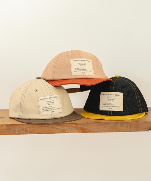 「eLur」 キャップ FREE ベージュ レディース_画像3