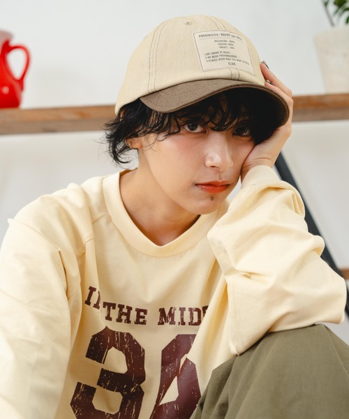 「eLur」 キャップ FREE ベージュ レディース_画像7