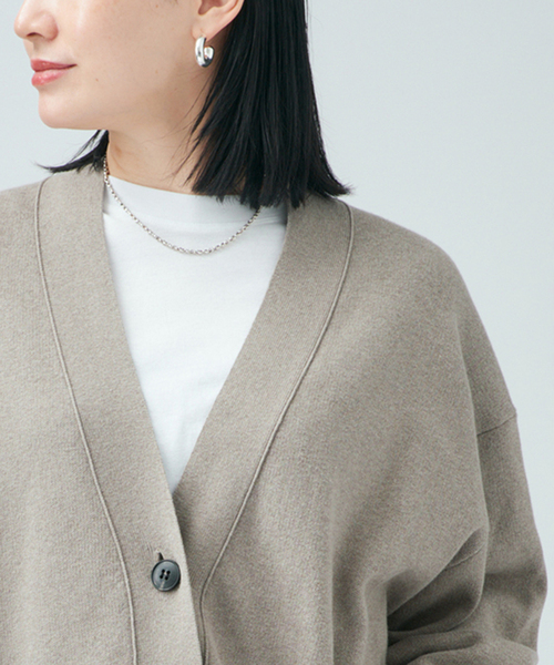 VERMEIL par iena（ヴェルメイユパーイエナ） カーディガン コットン