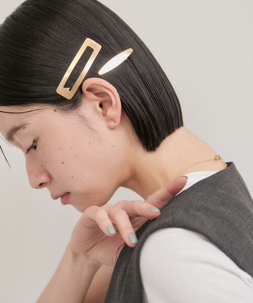 LE CERCLE par rope' ヘアピン ゴールドヘアピンセット : ZOZOTOWN