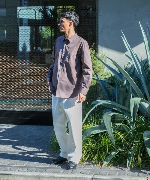 「THOMAS MASON」 長袖シャツ X-LARGE ホワイト メンズ_画像6