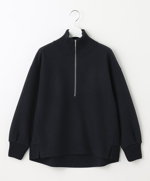 「J.PRESS」 長袖カットソー F ネイビー レディース_画像3