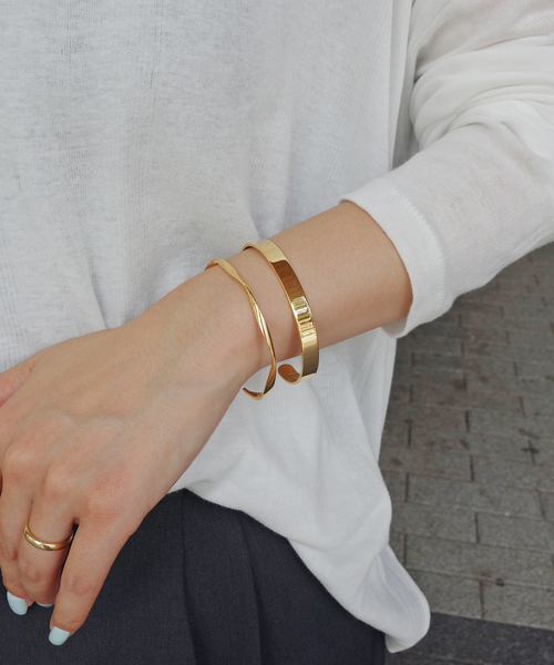 ete（エテ） バングル バングル ツイスト＆チェーン レディース