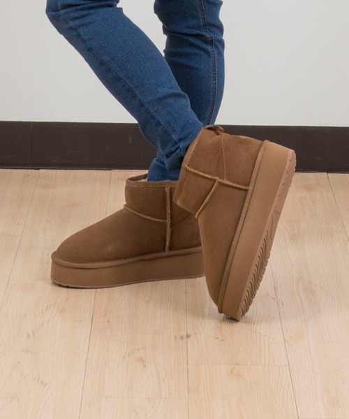 【美品】EMU Australia ブラウン ムートンブーツ24 EMU Australia（エミュ オーストラリア） ムートンブーツ 8 ブラウン