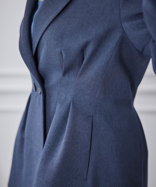 「12Twelve Agenda」 テーラードジャケット M ネイビー レディース_画像2