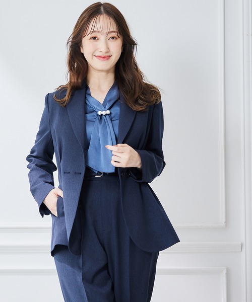 「12Twelve Agenda」 テーラードジャケット M ネイビー レディース_画像7