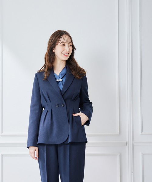 「12Twelve Agenda」 テーラードジャケット M ネイビー レディース_画像9