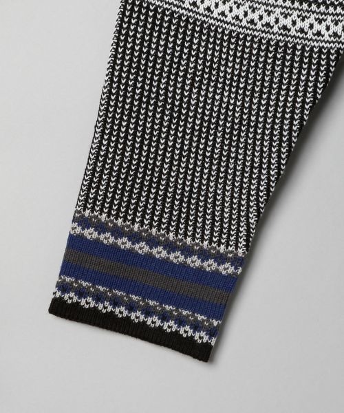 「JEANASIS」 ニットカーディガン FREE ブラック系その他 レディース_画像4