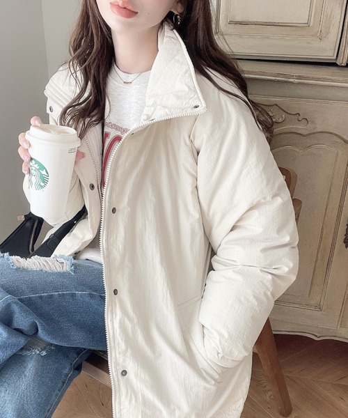 「moment+」 ブルゾン L カーキ レディース_画像5