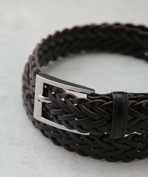 「NANO universe」 ベルト FREE ブラック メンズ_画像2