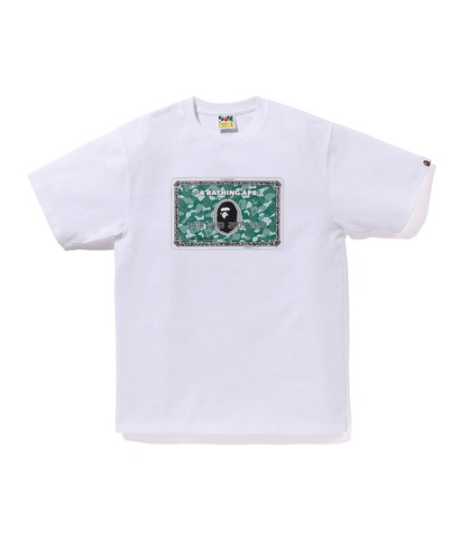 A BATHING APE（アベイシングエイプ） tシャツ BAPE CARD TEE BAPEC